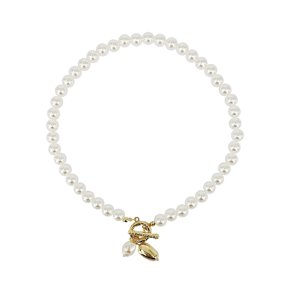 Hainon jewelry Chokers Necklaces beads fashion long pearl necklace for women 1