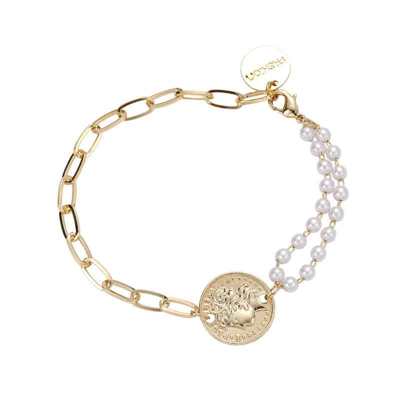 Hainon pearl bracelets & bangles women bracelet Irregular charm bracelets 1