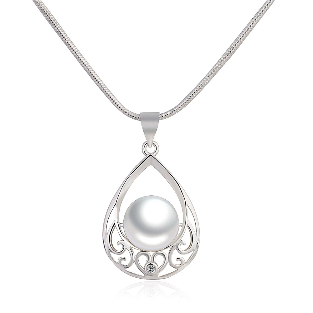 Hainon Unique style women plating silver jewelry necklace earrings jewelry set 1