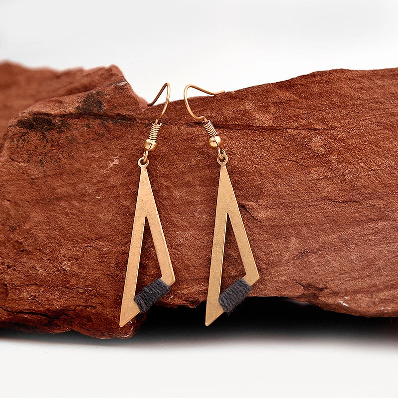Dangle earrings jewelry women Ethnic style Natural Romantic Creative bohemia Earrings girl gift 2019 Cheap wholesale 1