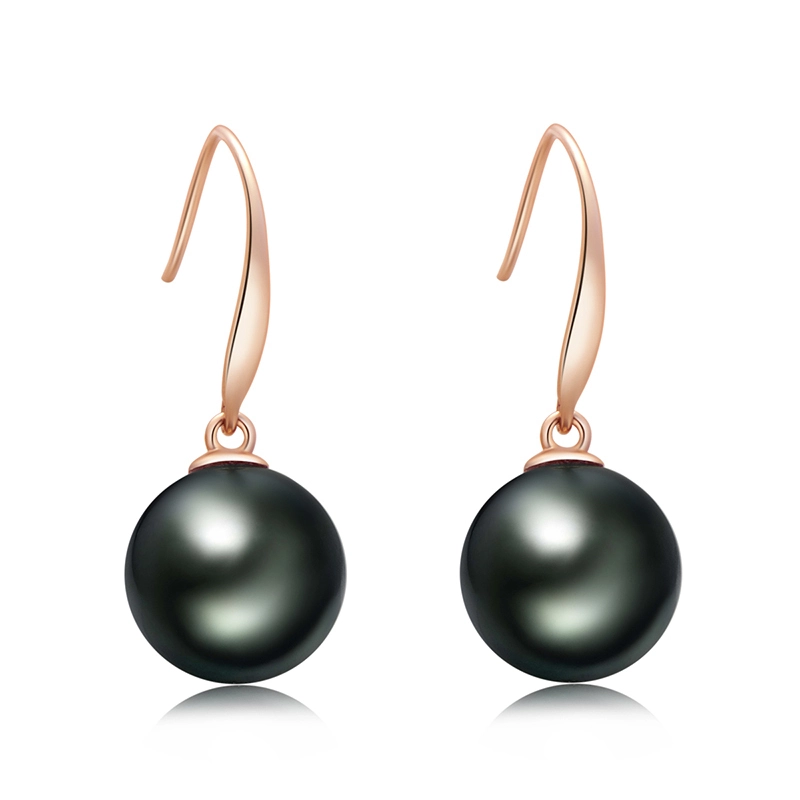 Hainon Latest design of artificial pearl Drop Earrings jewelry Gifts for Women Gift card flannel bag set wholesale 1