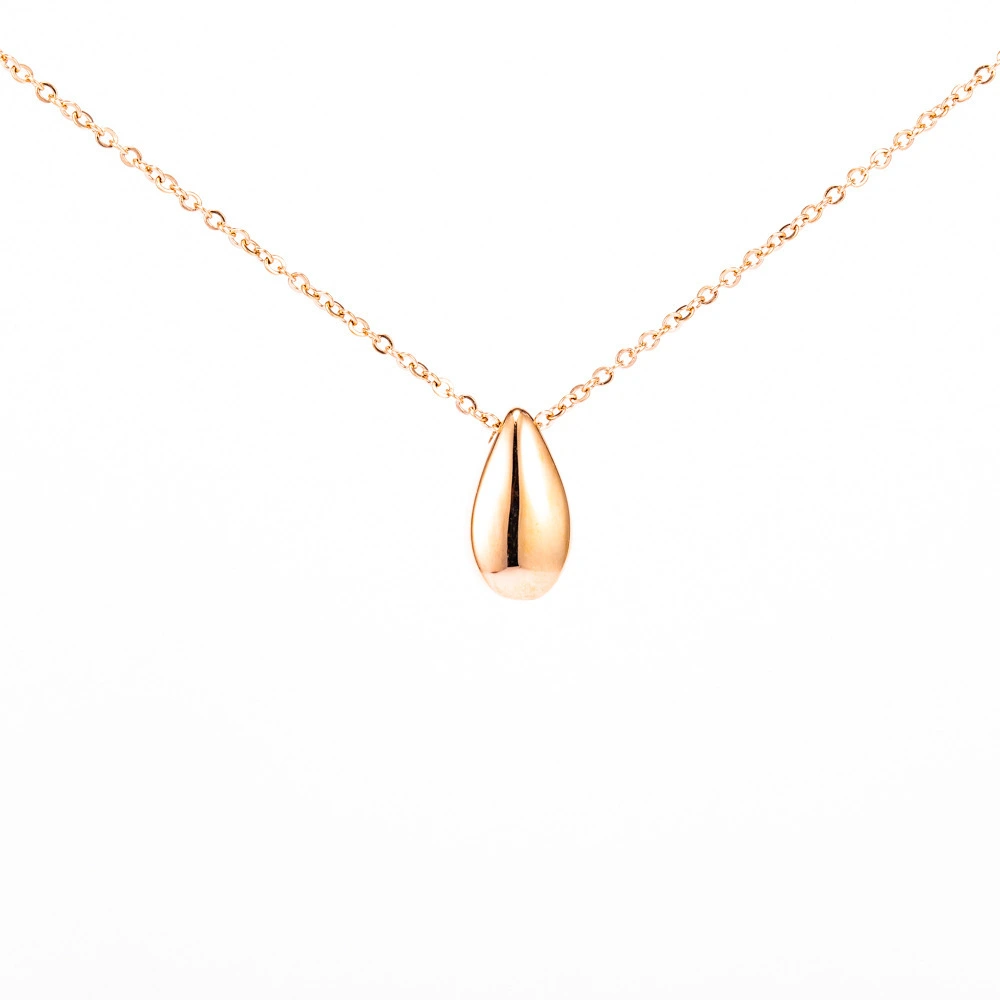 Hainon wholesale Accessories Stainless Steel Urn Pendant Drop Shaped Urn Necklace Pet Urn flannel bag set 1