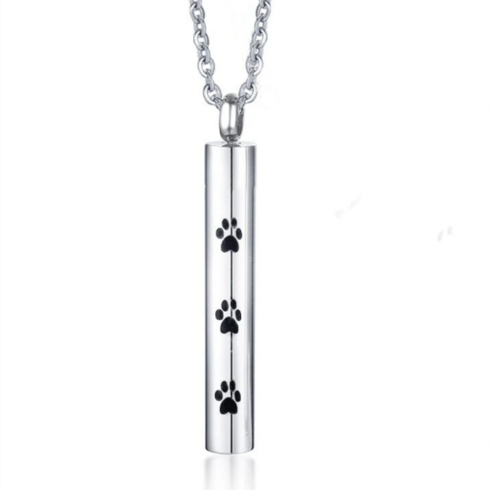 Hainon wholesale Accessories Stainless Steel Urn Pendant Drop Shaped Urn Necklace Pet Urn flannel bag set1 1