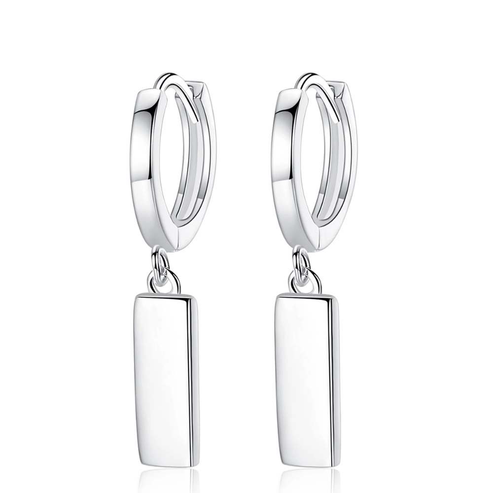 Hainon Hoop Earrings Jewelry fashion earrings for women girls Platinum Plated Gift card flannel bag set wholesale 1