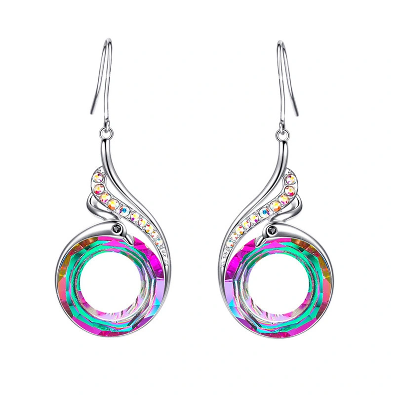 Hainon Luxury Statement Drop Earings Phoenix Earrings  For Women 2022 Valentine's Day Gift 1
