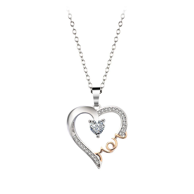 Hainon MOM pendant necklace Mother's Day heart necklace jewelry fashion 2022 1