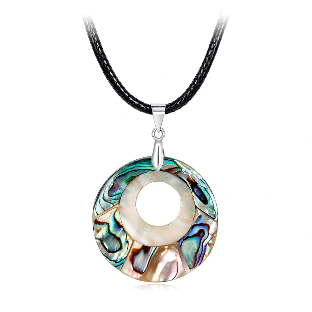 Hainon necklace jewelry 2019 Natural color shell necklace unique design women necklace gift wholesale 1