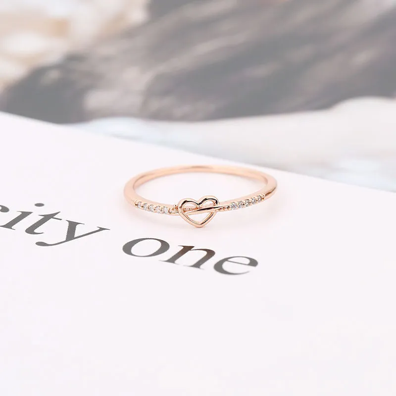Hainon 2022 fashion Ring wedding rings rose gold girlfriends ring gift jewelry for women wholesale 1