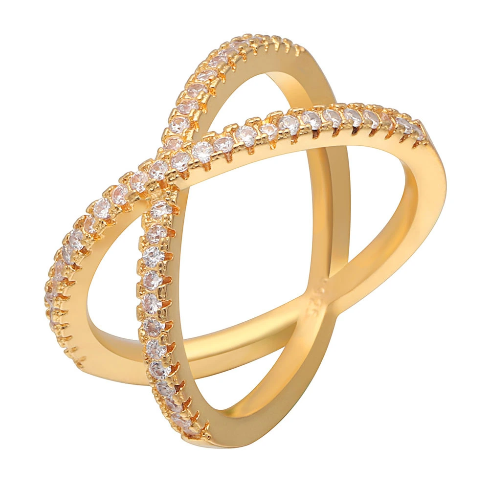 Gold Cross Ring Men Party Design Gift 2019 New Model Ring Wholesale Cross Faith Ring In Blue White Yellow Cz Stone Gold Plate 1