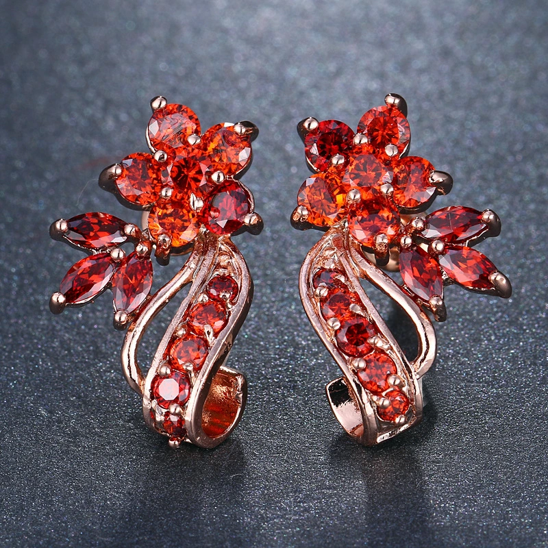 Hainon New fashion Zircon earrings colorful earrings earrings trendy fashion jewelry for women wholesale 1
