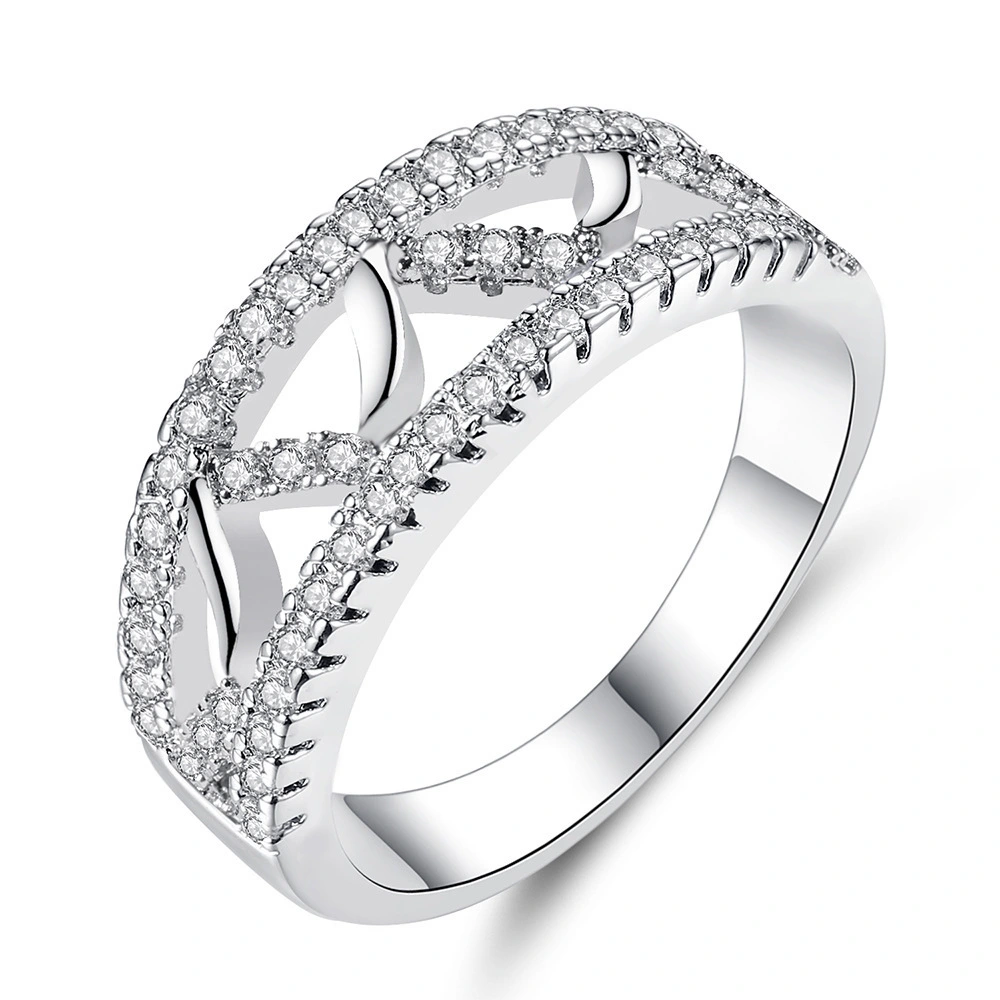 Hainon Wedding Ring Individual wavy triangle Fashion Jewelry Rings 1