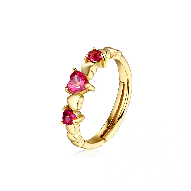 Hainon High Quality Luxury rings Jewelry For Women couple diamond Classic Screw Love Ring1 1