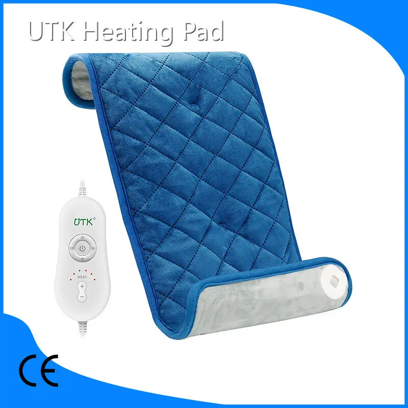 Tapis chauffant sans EMF pour soulager la douleur Ultra Soft Crystal Velvet UTK 1
