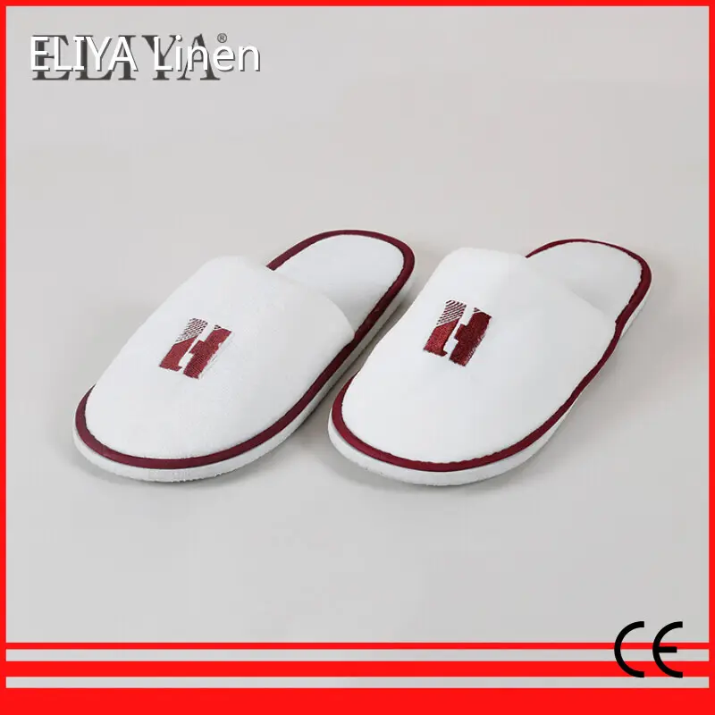 Fournisseur de pantoufles jetables blanches de marque ELIYA 1