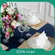 50 قطعة غطاء طاولة طعام من الكتان L / C شركة ELIYA 1