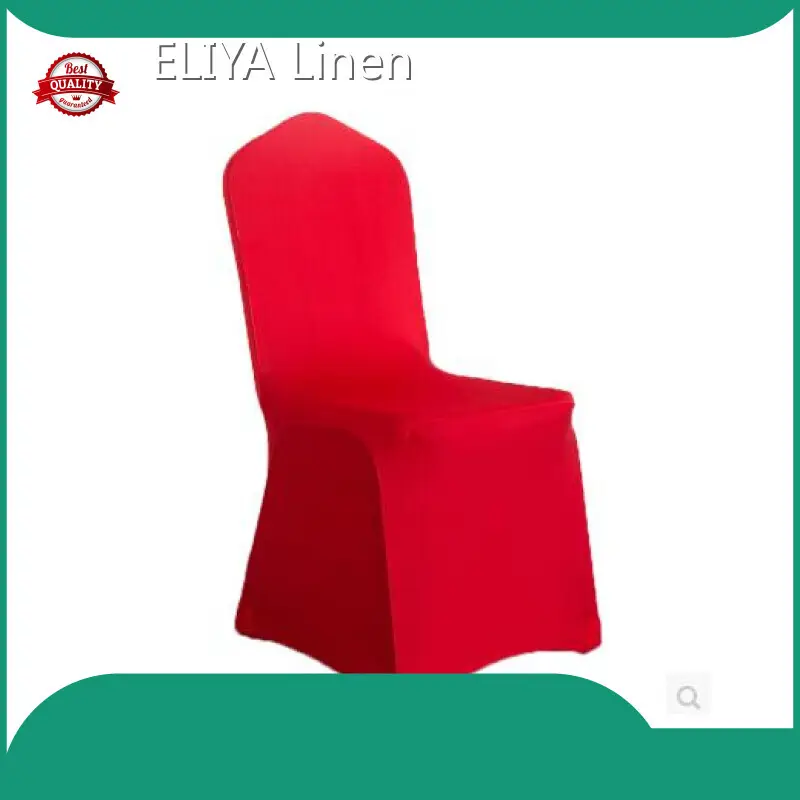ELIYA Brand L/C Chair Covers White 50 Pcs Factory 1