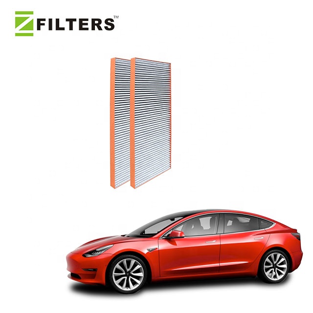 Tesla ModelY Activated Carbon HAVC Air Intake Filter 3T