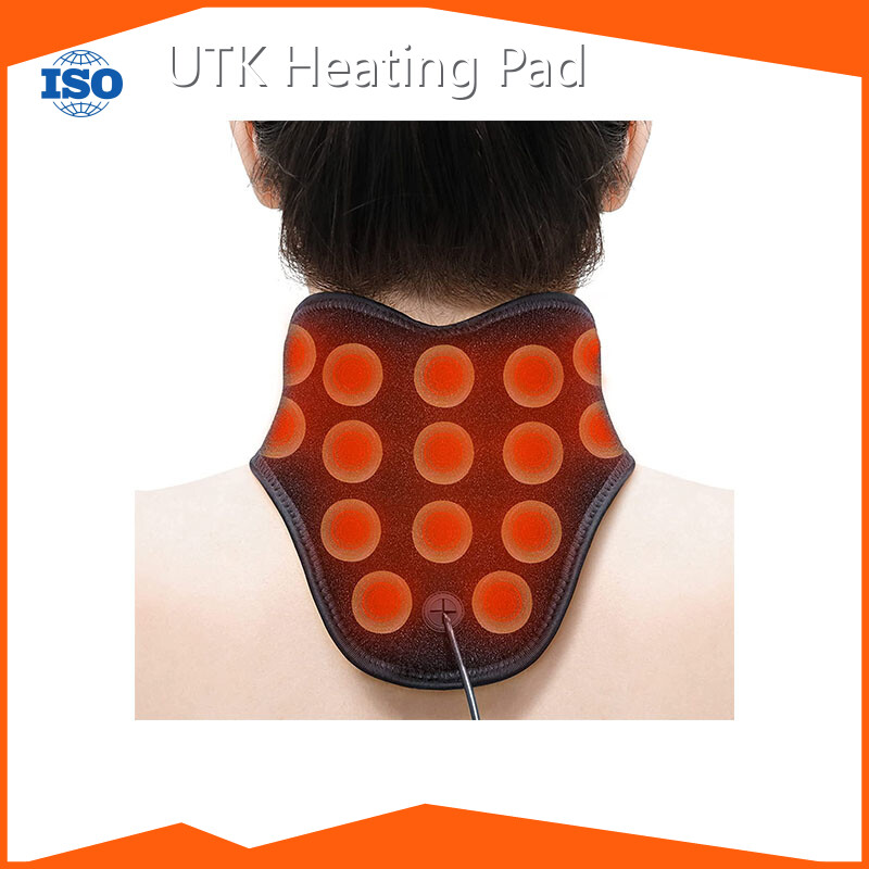 Jade Tourmaline Neck Heating Wrap Jade and Tourmaline Stones Small UTK Brand Jade Tourmaline Neck Heating Wrap 1