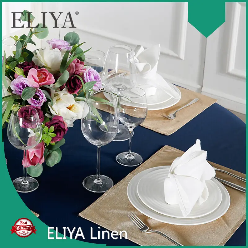 50 manteles para restaurante ELIYA Fabricación 1