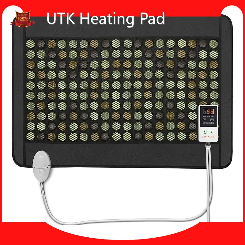 Tourmaline Stones Heating Pad for Back Pain Medium Pro UTK Company 1