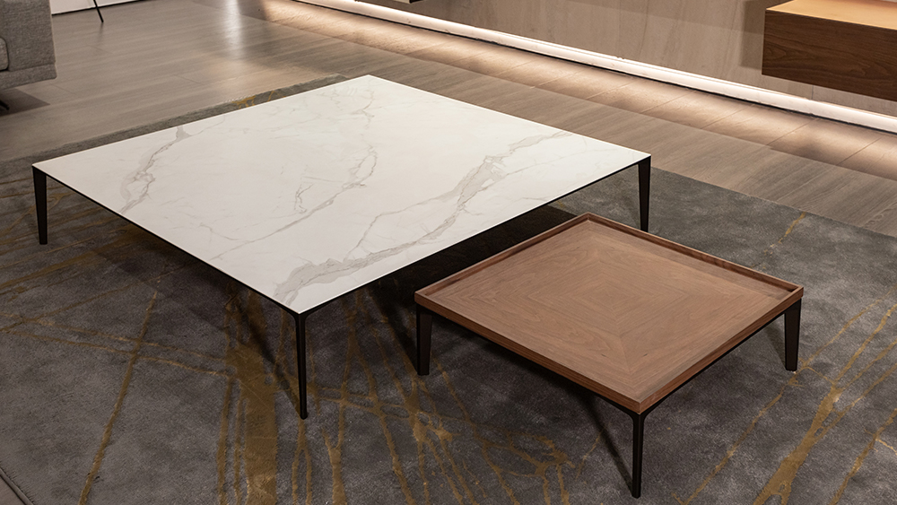 Installazione e caratteristiche dei tavoli e delle sedie Rock Table 1
