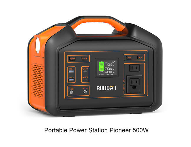 BULLBAT Pioneer 500 Portable Power Station 298Wh/500W | BULLBAT