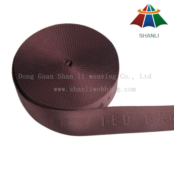 Letters or Words Jacquard Nylon Webbing 1