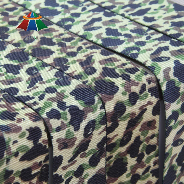 Military Camouflage Webbing With Polyester or Nylon Material 1