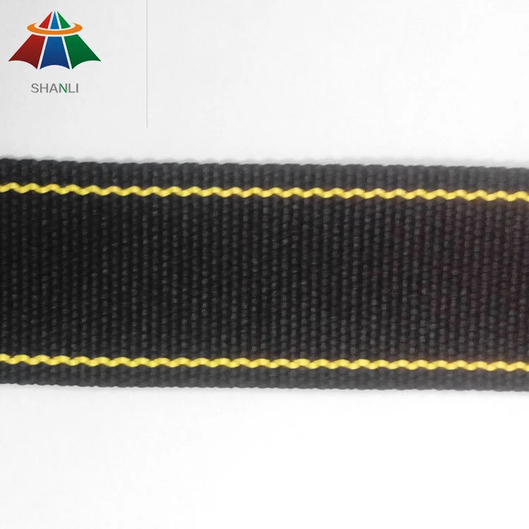 Double Color Polyester Striped Webbing For Backpacks/Garment Accessories 1