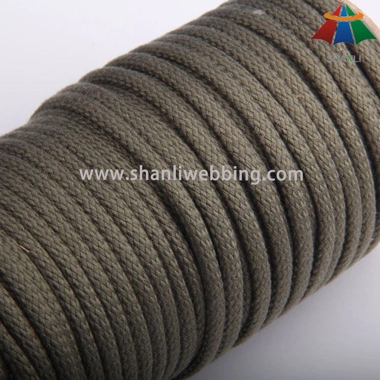 6mm Braided Polyester Cotton Rope 1