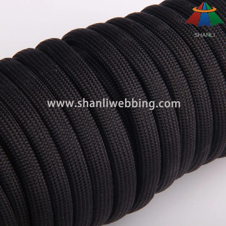 8mm Black Nylon Rope Cord 1