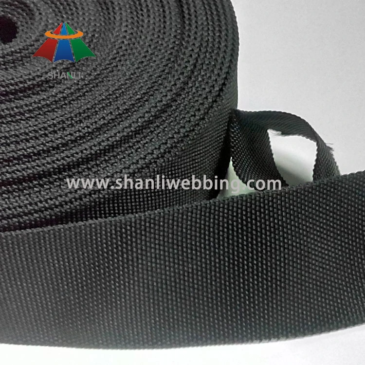 Black PP Tubular Webbing 1