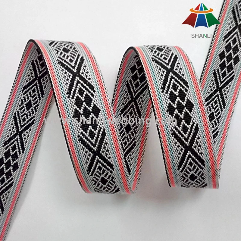 1 Inch Polyester Jacquard Webbing 1