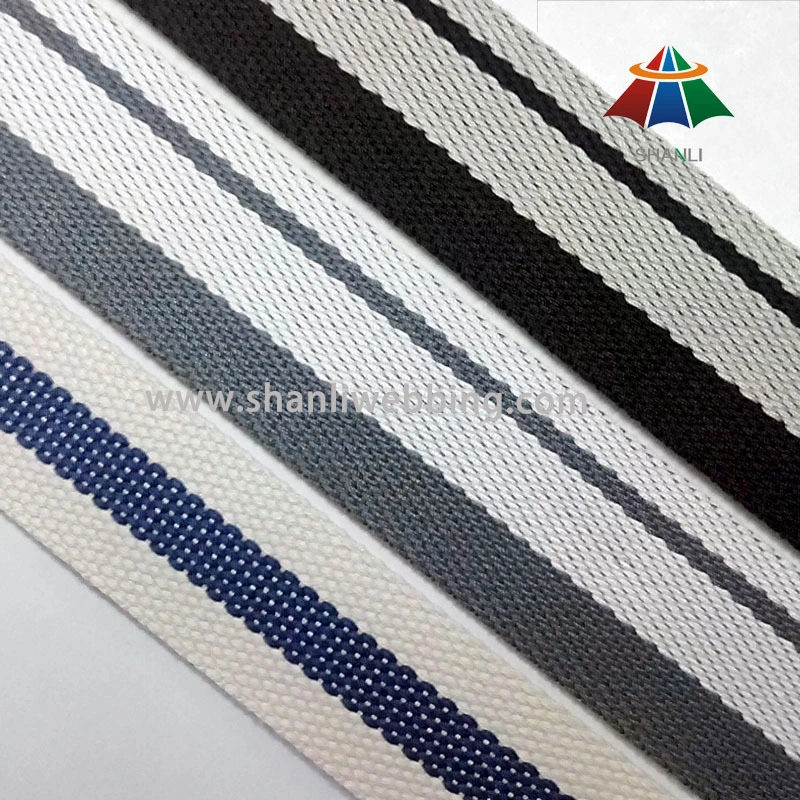 Striped Polyester Webbing for Luggage, Bags 1