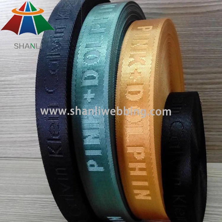 Good quality polyester jacquard webbing 1