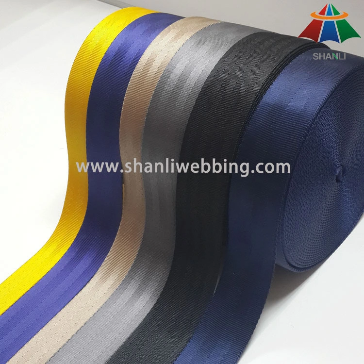 Nylon/Polyester Safety Belt Webbing Straps, Car Seat Belt Webbing 1