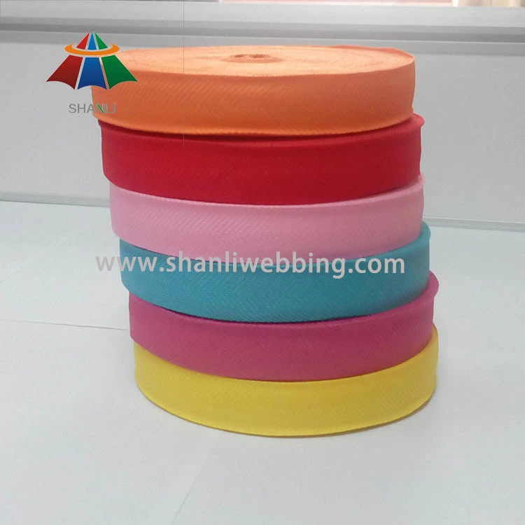 Colorful Herringbone Polyester Webbing Binding Tape 1