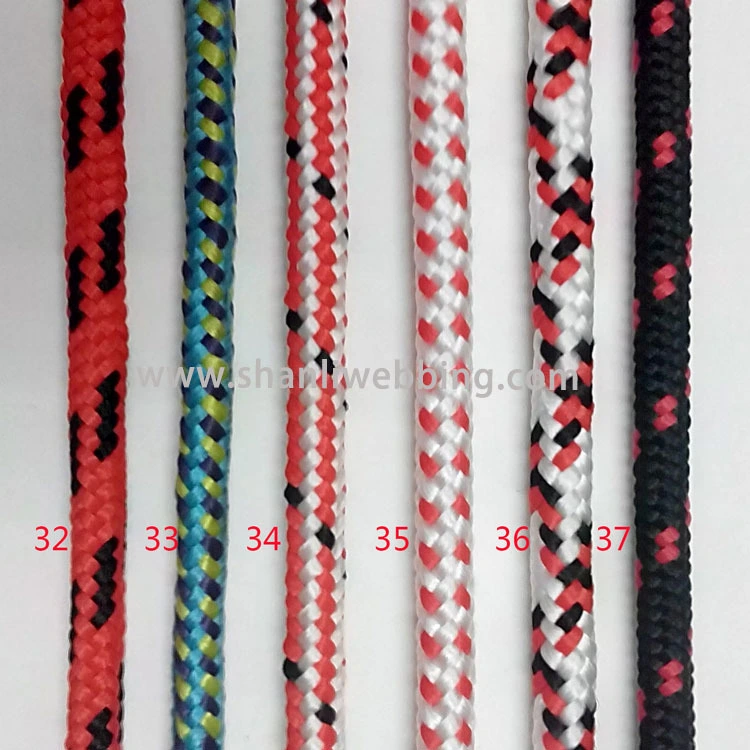 Mixed Color Striped Braided PP/ Polypropylene Rope 1