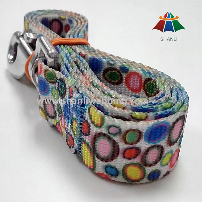 Colorful Pattern Printed Webbing, Pet Leads, Dog Leash 1