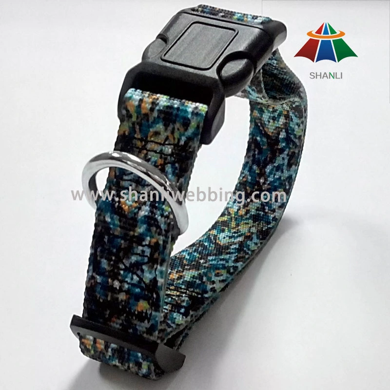 Heat Transfer Printing Polyester Dog Collar 1