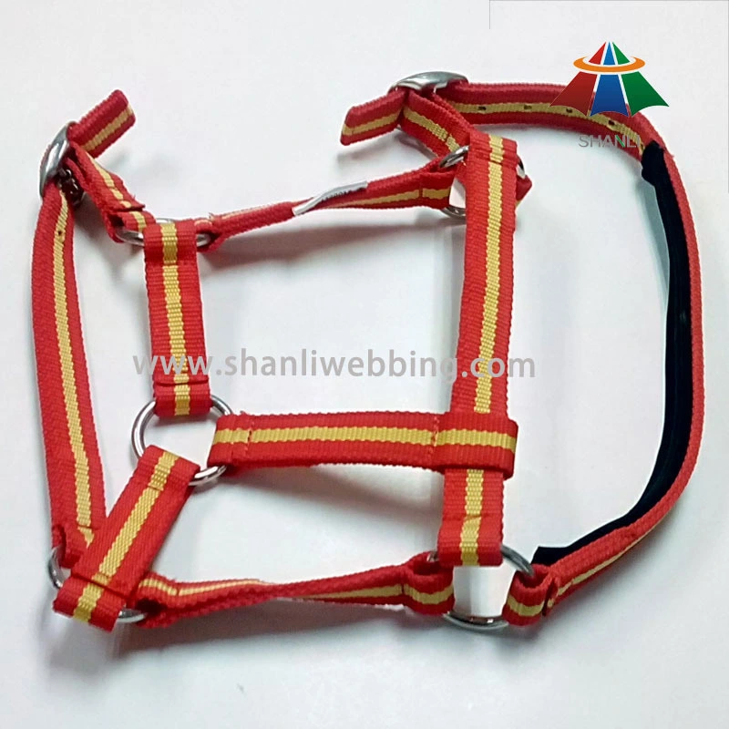 Striped Color Large Dog Pet Harness 1