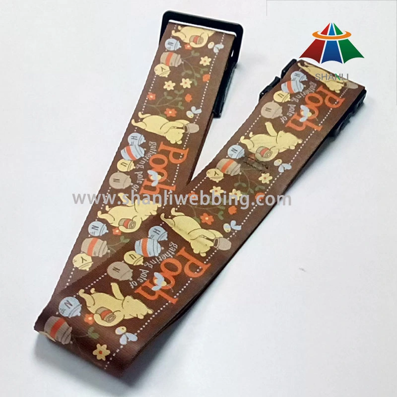 Sublimation Printing Polyester Luggage Belt Strap 1