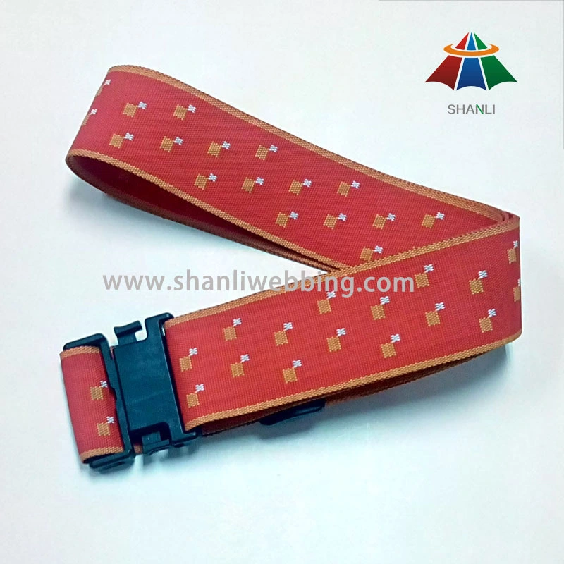 Jacquard Woven Polyester Luggage Belt, Luggage Strap 1