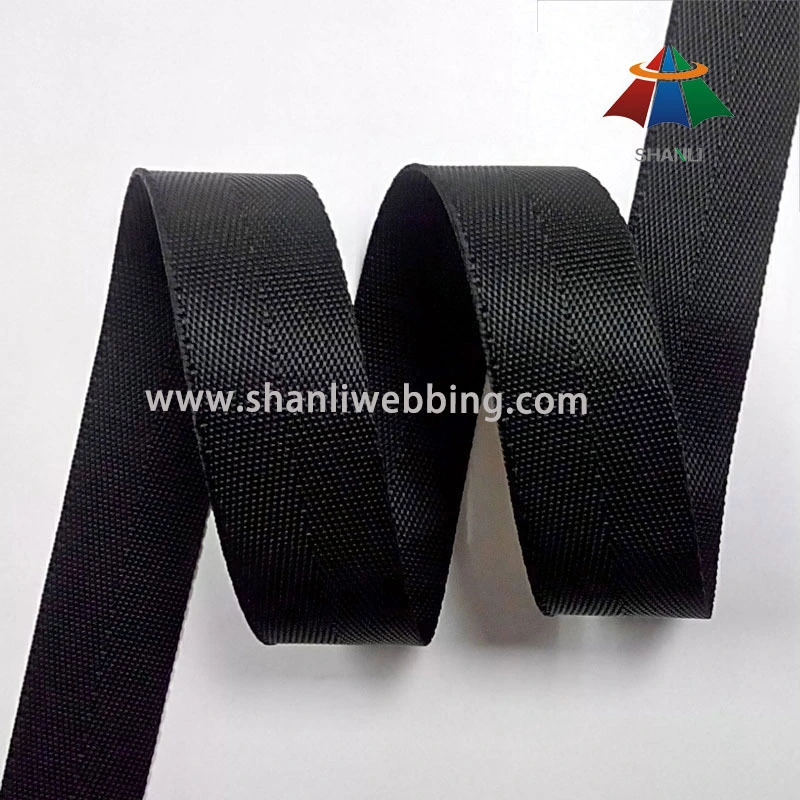7/8 Inch Black Nylon Binding Tape Webbing for Bags 1