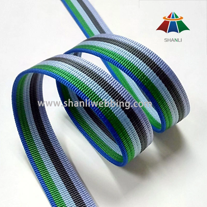 1-3/8 Inch High Tenacity Striped Nylon Webbing 1