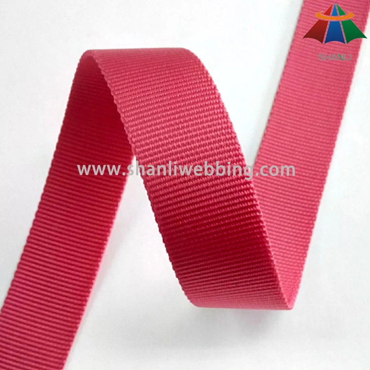 22mm Red Flat Nylon Webbing for Watch Strap 1
