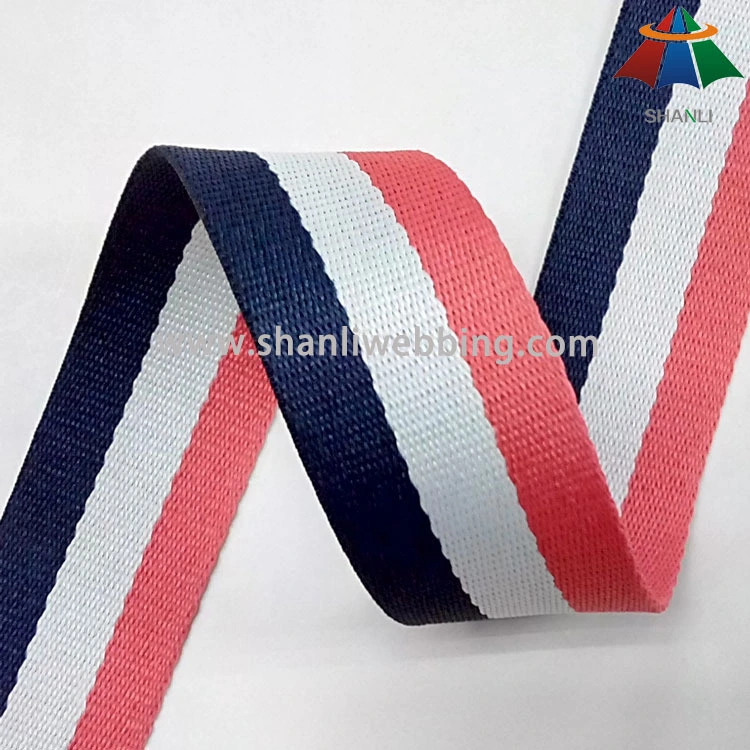 35mm Striped Color Poly Polyester Webbing 1
