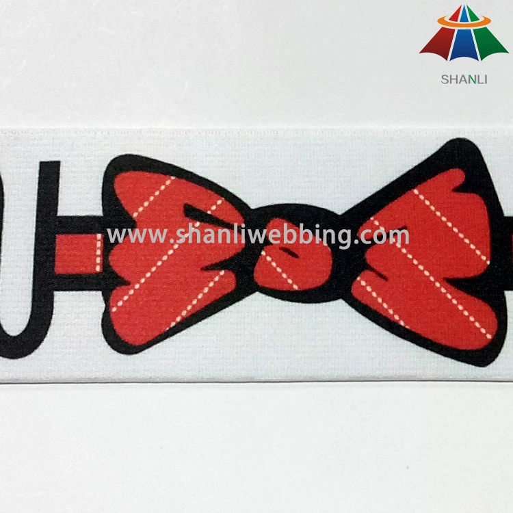 Heat Transfer Printing Elastic Webbing 1