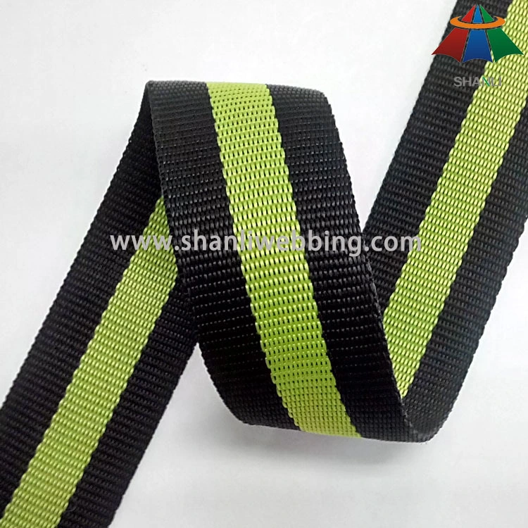 38mm PP / Polypropylene Striped Color Webbing 1