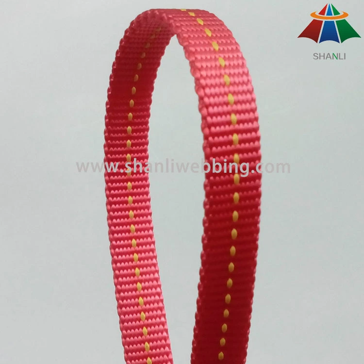 15mm Pet Use Red Nylon Webbing 1